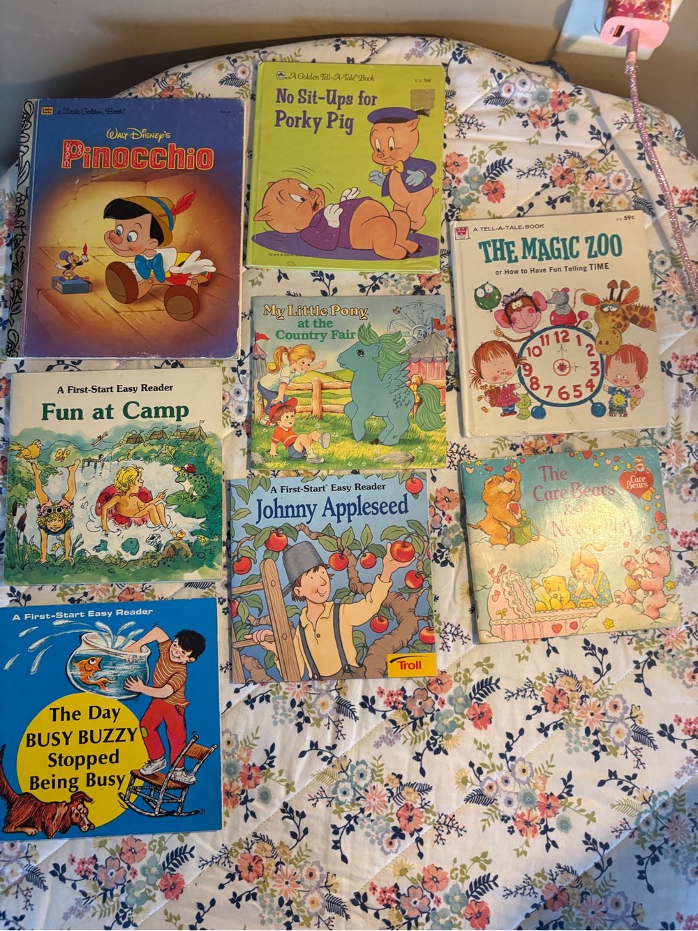 8 Vintage Children's Books